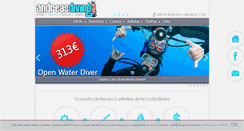 Desktop Screenshot of andreas-diving.com